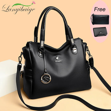 Real Women Soft Leather Shoulder Bags