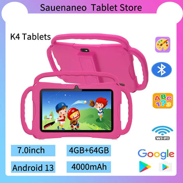 2024 New 5G WIFI Children's Tablet 4GB RAM 64GB ROM Portable Mini Tablet