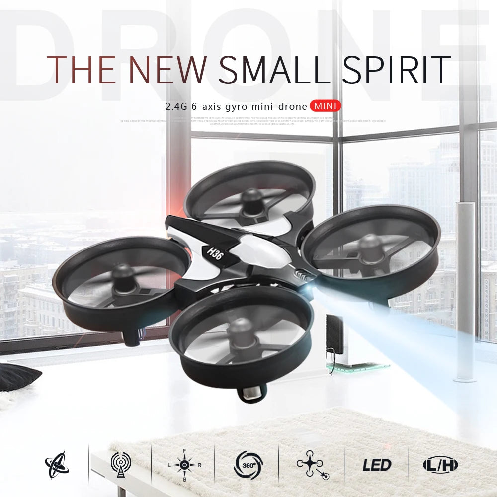 H36 Mini Rc Drone For Children