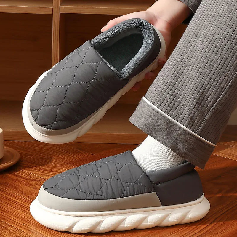 Litfun Plush Slippers Men Women Slippers